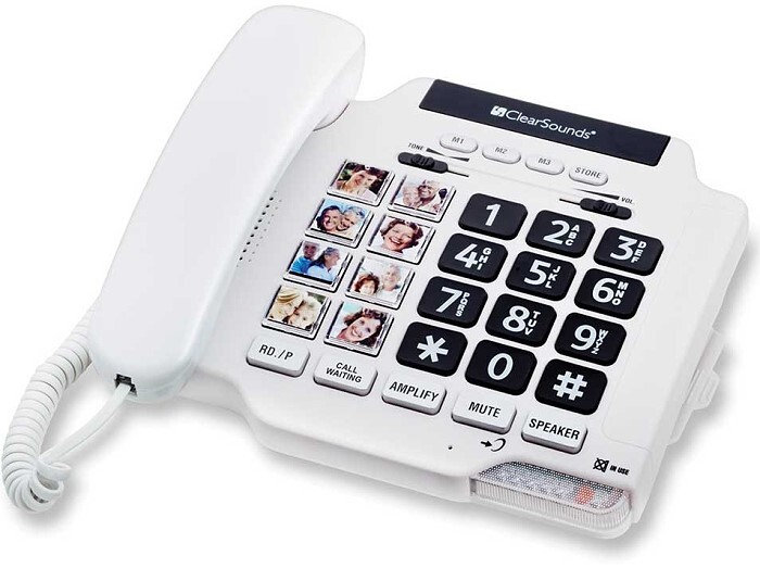 Picture Phone with Large Dialing Buttons and Speakerphone