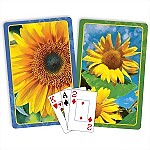 Springbok® Sunflowers Bridge Jumbo Index Playing Cards