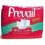 Prevail® Fitted Briefs (CLR), Large, 18/bag