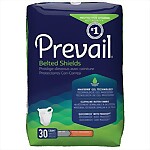 Prevail® Belted Shields, Extra Absorbency Undergarments