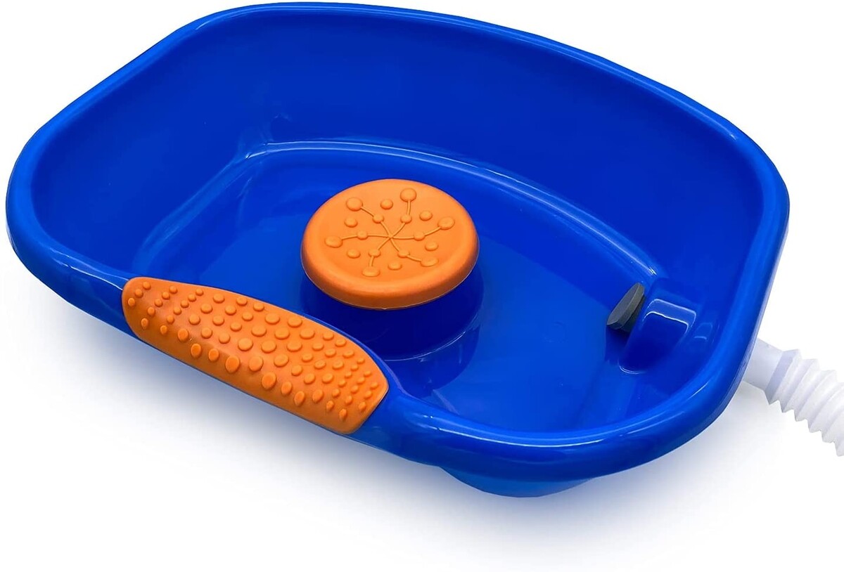 Hair Washing Tray for the Bed