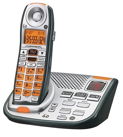 GE Big Button Cordless Speakerphone with Answering Machine