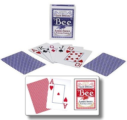 bee jumbo playing cards