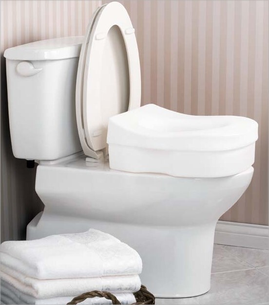 basic raised toilet seat