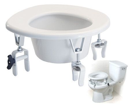raised adjustable toilet seat