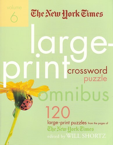 Large Print Crossword Puzzle Collection New York Times