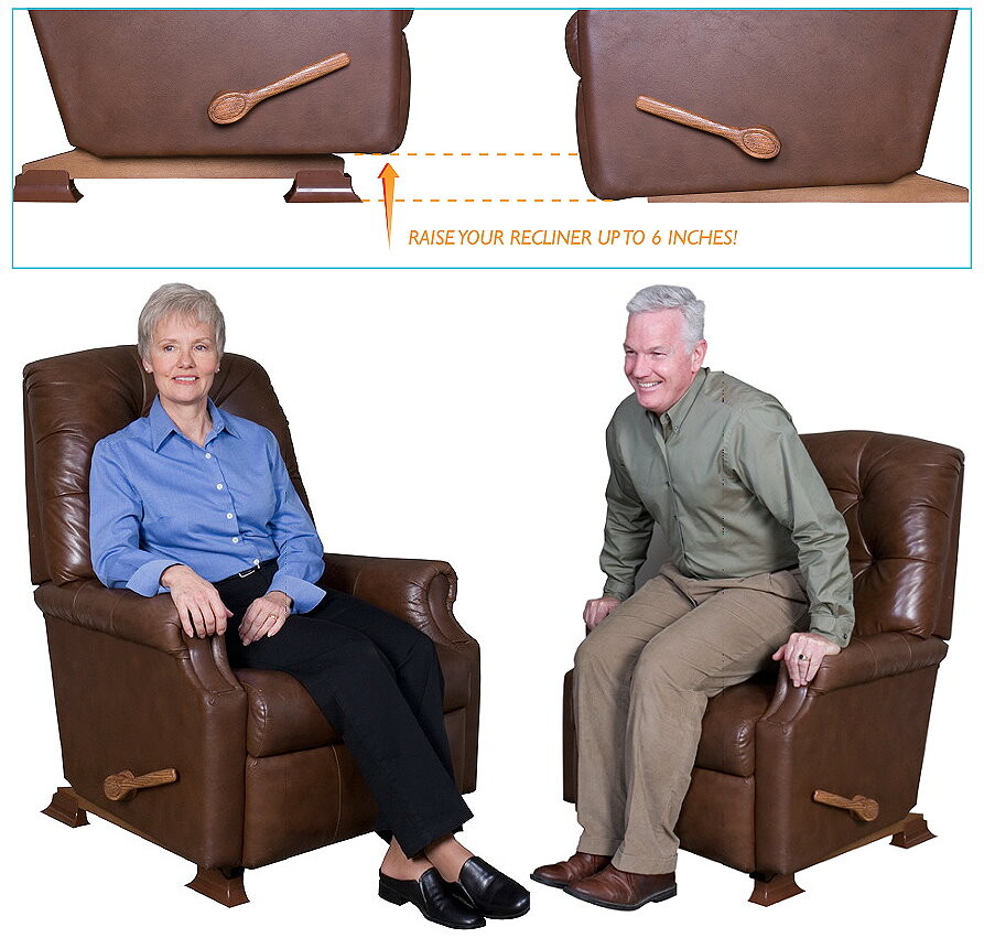 Recliner Rizers for Wood Based Recliners