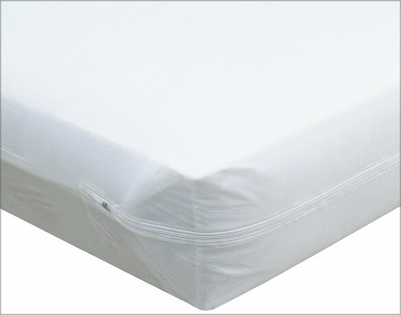 Deluxe Hospital Grade Zippered Vinyl Mattress Protector Bariatric Bed Size