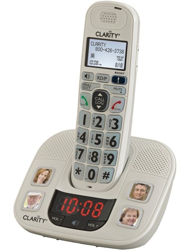 Amplified/Low Vision Cordless Speakerphone with Photo Dialing