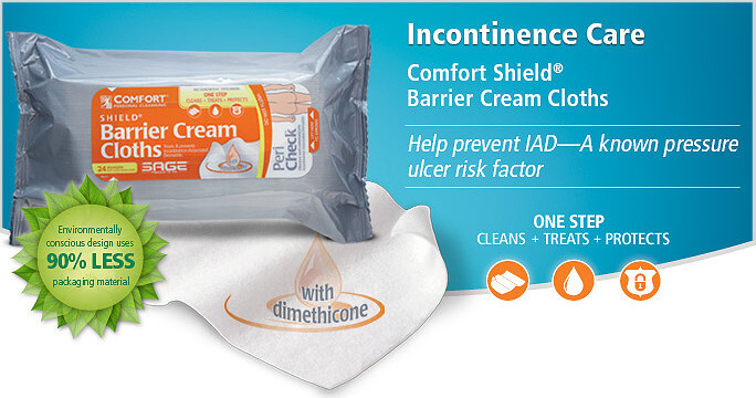 Barrier Cream Washcloth Comfort Sheild