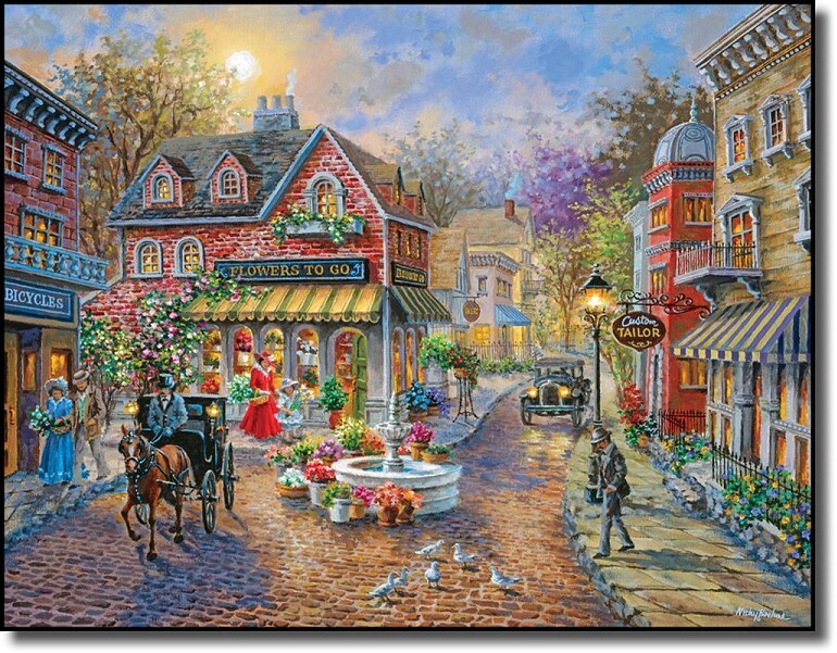 Cobblestone Village - Puzzles to Remember