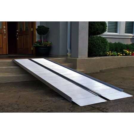 Suitcase One-Fold Portable Wheelchair Ramp