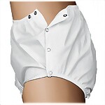 Vinyl Waterproof Pull-On-Cover Incontinence Pants (This Is Not a